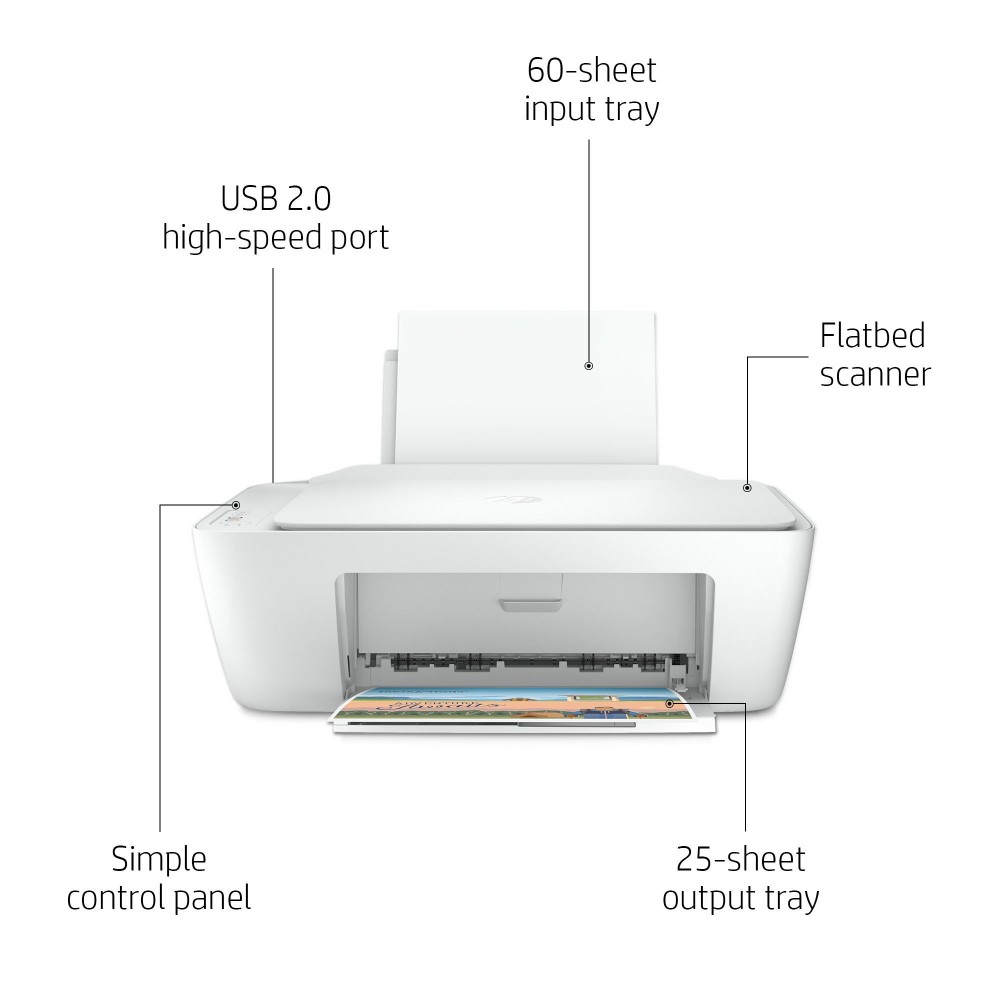 Как печатать фото на принтере hp deskjet 2320